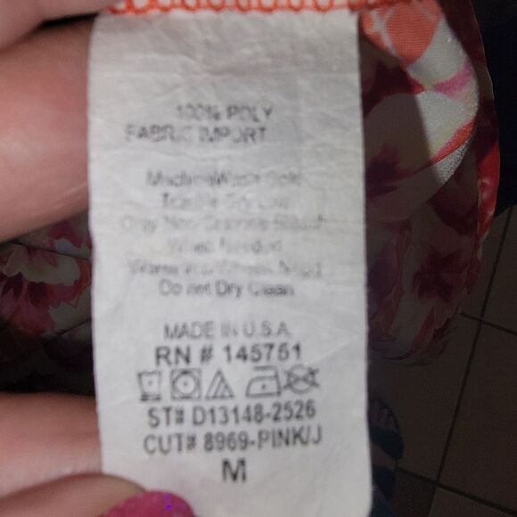 41 Hawthorn Floral Patterned Dress w/Pockets Size Medium - Picture 8 of 8